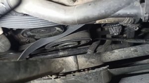 Замена приводного ремня BMW X5 e70 m57, натяжной ролик. Одеть ремень кондиционера без приспособлени