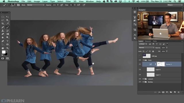 Gap Inspired Fashion Shoot - Retouching Part 2 смотреть онлайн