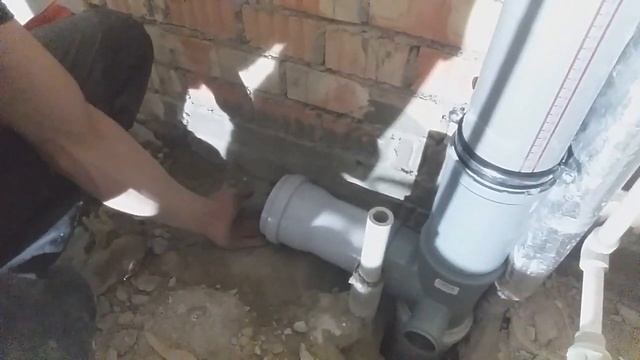 Санузел с нуля. Черновая сантехника. Часть I. смотреть онлайн