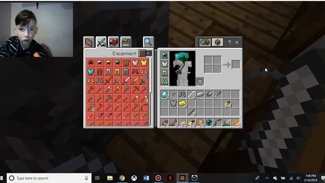 Snowstorm in minecraft! смотреть онлайн