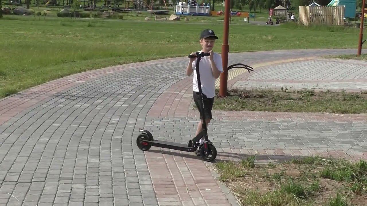 Обзор самоката Hiper Slim VX901: гибридная модель с хорошей автономностью и нагрузкой до 110 к смотреть онлайн