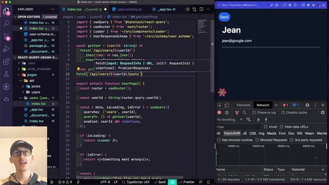 React Query en 40 minutes - Cours complet débutant смотреть онлайн