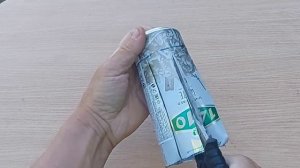 Ветряк из алюминиевой банки от пива своими руками. Ветряк отпугиватель кротов и птиц.