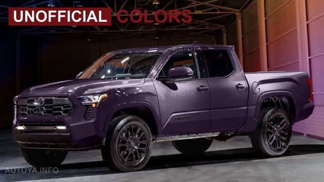 2024 Toyota Tacoma - New Colors Configurator смотреть онлайн