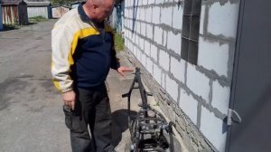 Подготовка рамы мотоцикла к покраске!