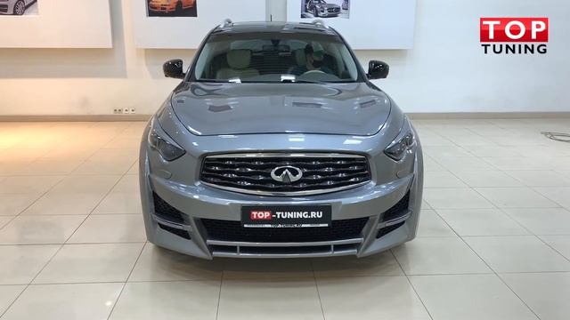 Тюнинг Infiniti FX2 - Обвес Lorinser + черная оптика смотреть онлайн
