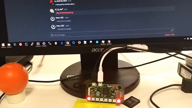 PiZero + Blinkt! + Mattermost = vote de bureau смотреть онлайн