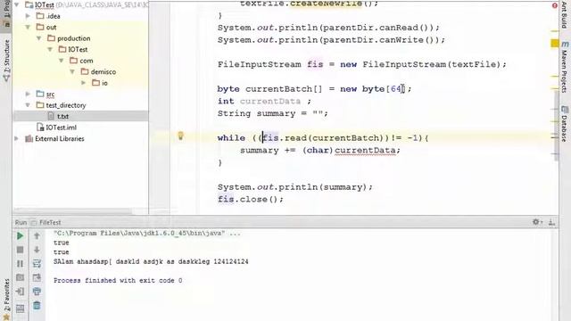 58 - آموزش Java SE - IO смотреть онлайн