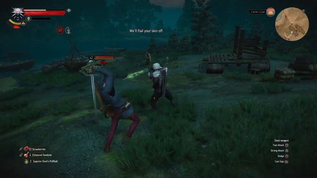 The Witcher 3 Devil's puffball Bomb смотреть онлайн