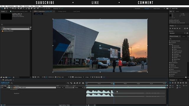 How to Work with Audio in After Effects - TUTORIAL смотреть онлайн