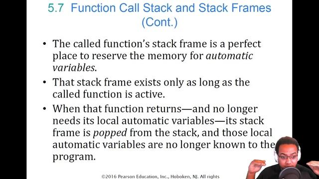 C: Call Stack, Stack Frames, Headers, Arguments смотреть онлайн