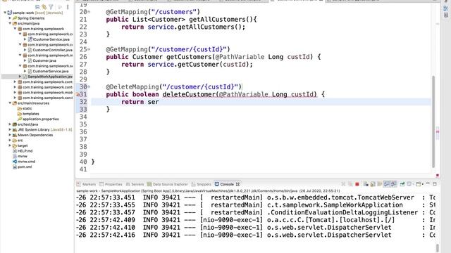 SpringBoot Controllers, Testing with PostMan смотреть онлайн