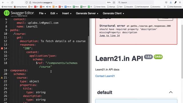 Openapi 3.0 / Swagger editor tutorial for beginners | Working demo | Simple explanation смотреть онлайн