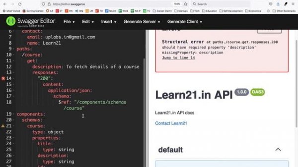 Openapi 3.0 / Swagger editor tutorial for beginners | Working demo | Simple explanation