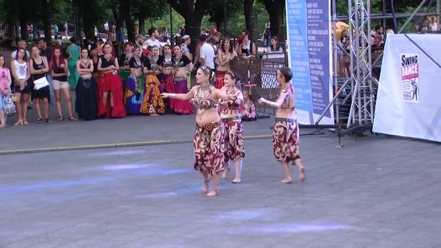 Трайбл студия Triberries - Tribal Fest dance Одесса 2016.06 смотреть онлайн