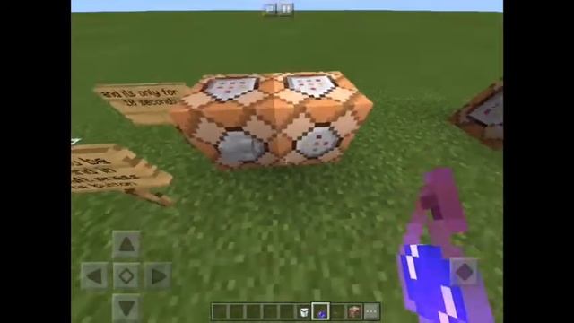 Minecraft PE- A Minecraft PE Super Blindness Potion Using A Command!!!