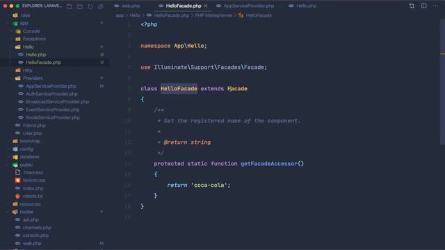 How Laravel Facades works (Arabic) смотреть онлайн