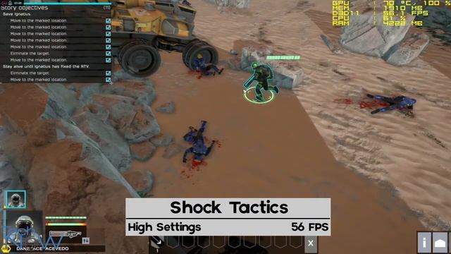 Shock Tactics | Athlon X4 860K - RX-460 - 8GB RAM - HIGH SETTINGS | 900p смотреть онлайн