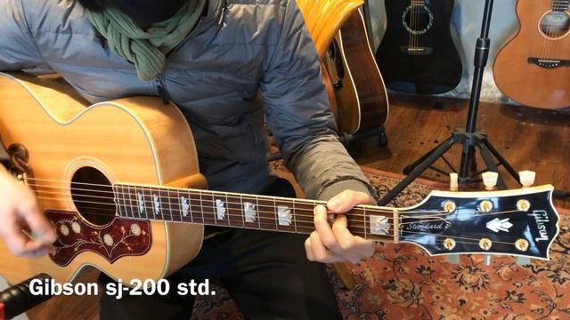 Gibson Sj-200 Standard VS Gibson Sj-200 Vintage / 원미사운드 смотреть онлайн