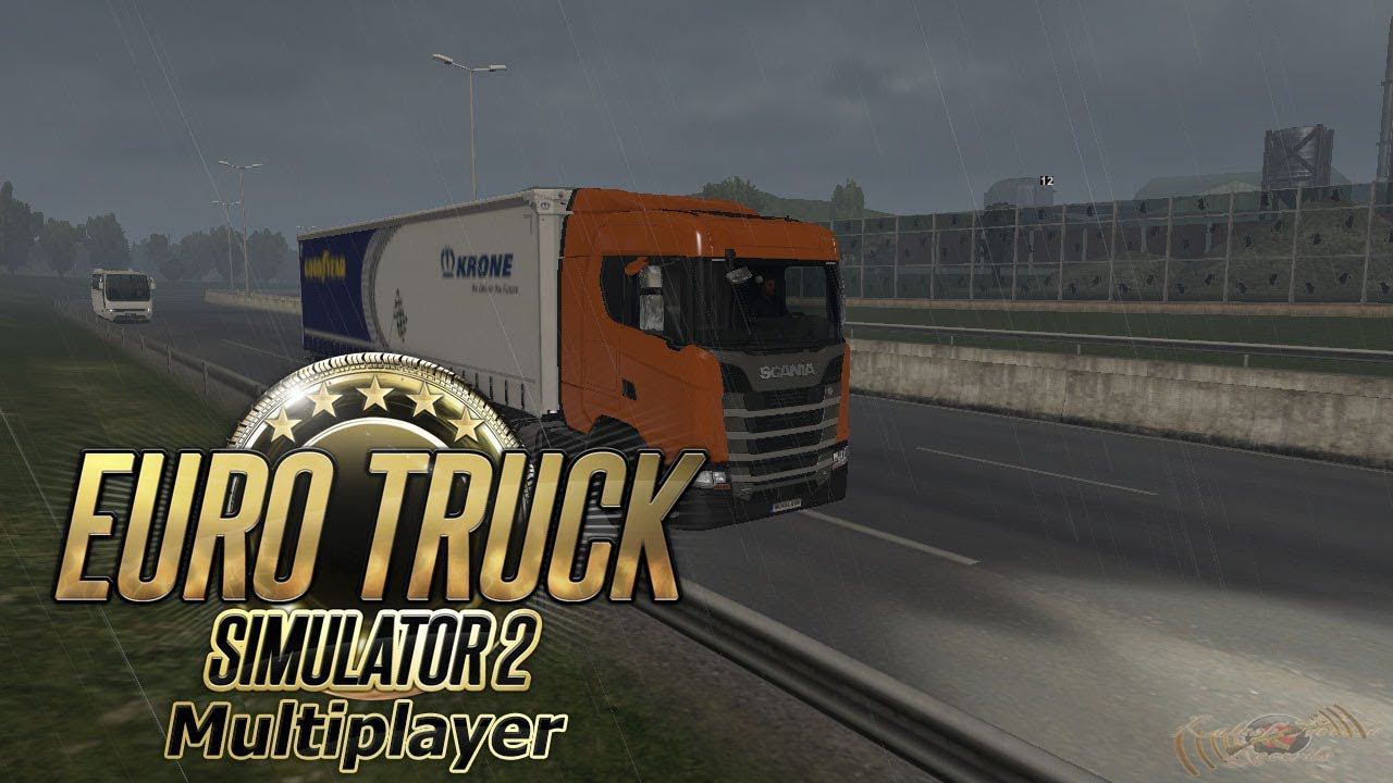 Euro Truck Simulator 2 Multiplayer. Сервер: Europe 2 смотреть онлайн