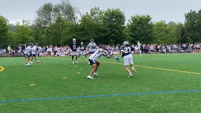 Chatham lacrosse player Jack Berger scores in the third quarter смотреть онлайн