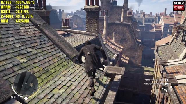 Assassin's Creed: Syndicate - AMD RADEON R7 360 [GAMEPLAY] смотреть онлайн