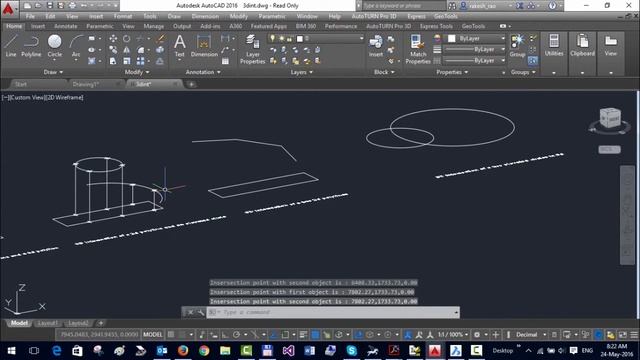 Find 3d Intersections Using GeoTools | GeoTools Tutorials | Designsense Software's | PolylineTools