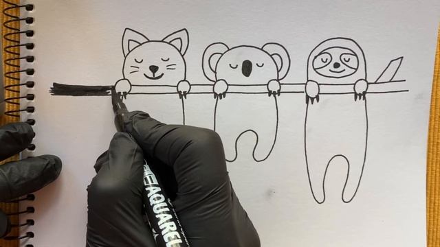 Веселые зверушки Ленивец,Кот и Коала смотреть онлайн