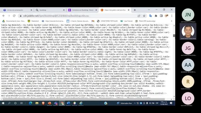 Grabación y resumen conferencia web 12 08 2022,configuraacion local bootstrap смотреть онлайн