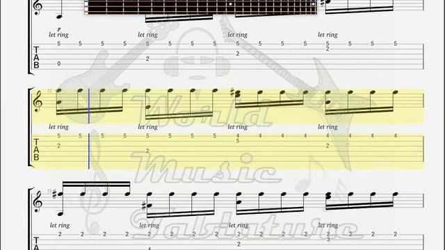 Dadi, Marcel En Attendant Joachim GUITAR TAB смотреть онлайн
