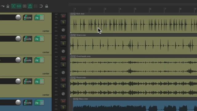 Media Item Buttons in REAPER смотреть онлайн