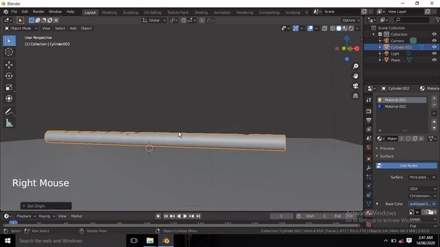 Create a 3D Flute in Blender 2.83 смотреть онлайн
