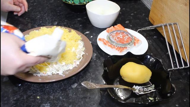 Салат с ананасами смотреть онлайн