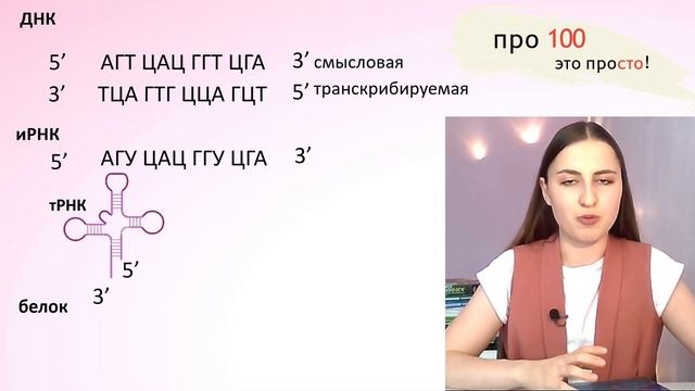 Синтез белка за 4 минуты | Все, что ты должен знать к ЕГЭ по Биологии 2021 смотреть онлайн