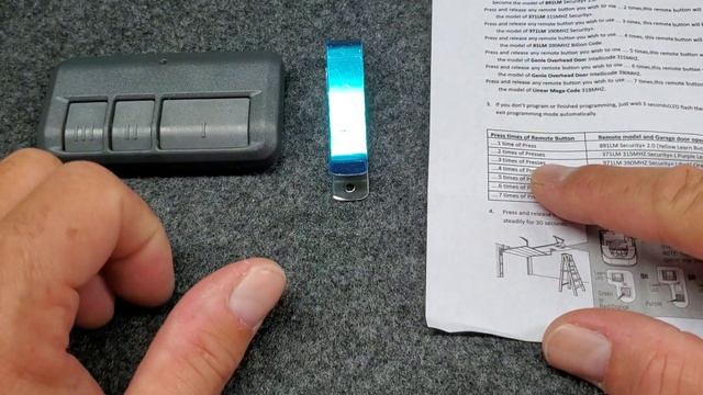 How to Program 893max Liftmaster garage door opener remote transmitter смотреть онлайн