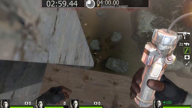 Left 4 Dead 2 игра на выживание побил рекорд бронзового уровня смотреть онлайн
