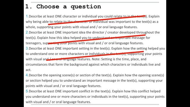 1-2. How to write a visual text essay: The Hunger Games: Choosing an essay question смотреть онлайн