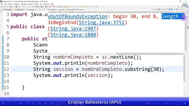 Clase String en JAVA Metodo trim concat substring mas validaciones y replace смотреть онлайн