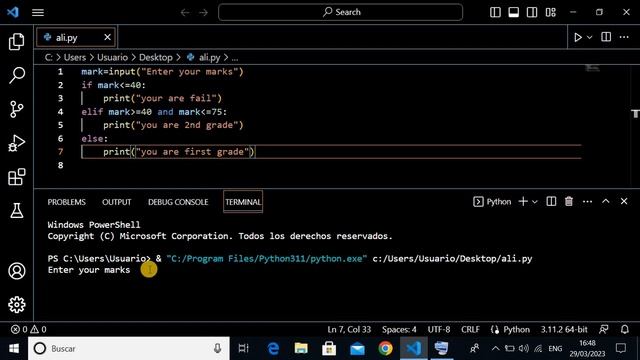 If,Elif and Else function in Python|Learn Python|Python Basic|Munsab Ali смотреть онлайн