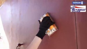 Красим металлические ворота