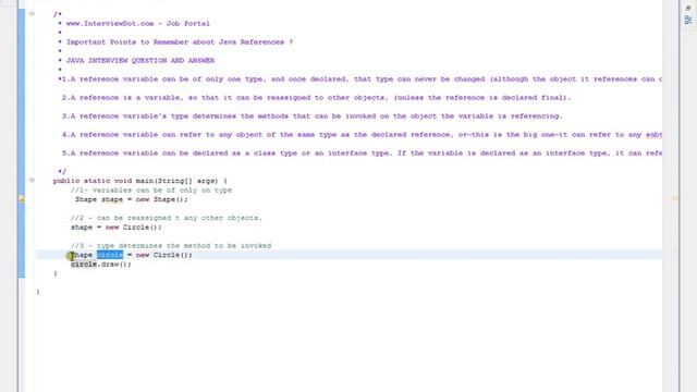 Key points Java References смотреть онлайн