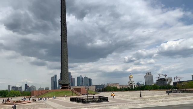 Парк Победы в Москве на Поклонной горе #москва #паркпобеды #YosinXamroqulov смотреть онлайн