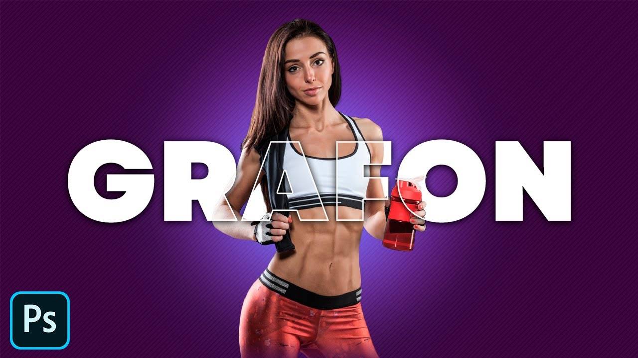 Контурный текст в фотошопе. Уроки фотошопа смотреть онлайн