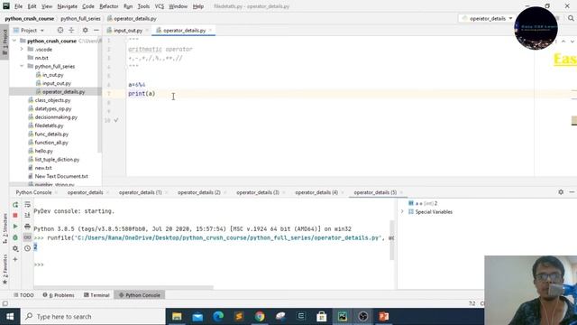 4.Python Bangla Tutorial | Python Arithmetic Operators смотреть онлайн