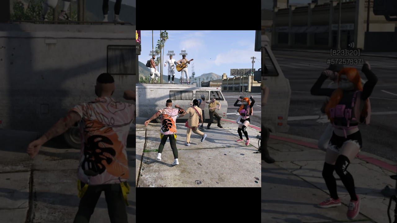 Шел домой и тут... танцы #majestic #gta5