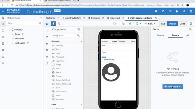 Storing Images in the Database with Visual Builder and ORDS смотреть онлайн