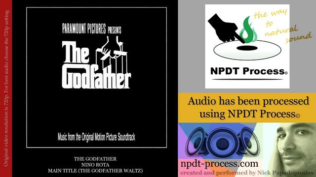 The Godfather - Nino Rota - Main Title (The Godfather Waltz) | High-Quality Audio смотреть онлайн