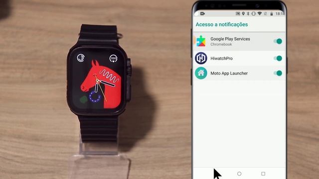Como CONFIGURAR e CONECTAR Smartwatch T800 ULTRA (SEM ERROS) смотреть онлайн