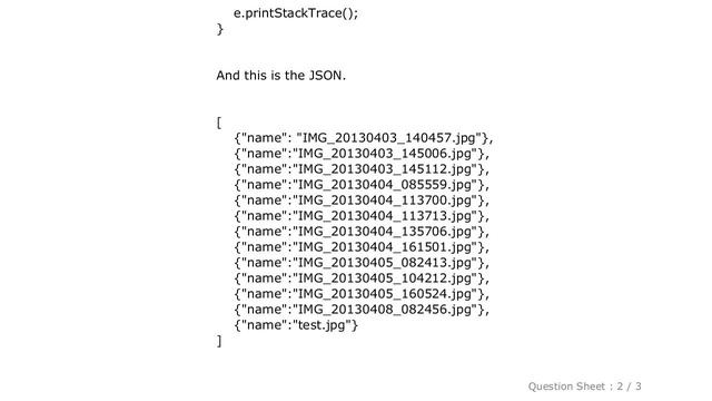 Android : Convert JSONArray to String Array смотреть онлайн
