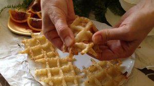 Постные вафли